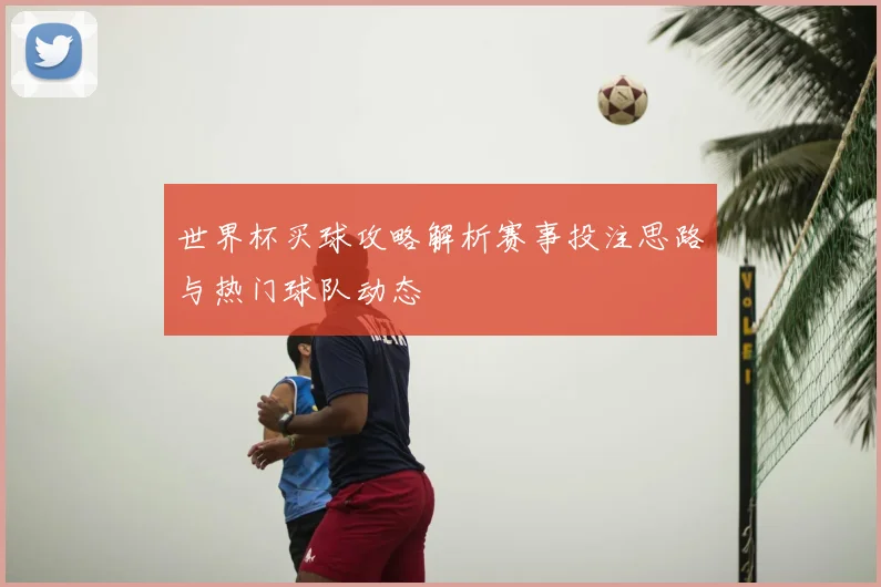 世界杯买球攻略解析赛事投注思路与热门球队动态